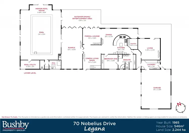Floorplan of Homely house listing, 70 Nobelius Drive, Legana TAS 7277