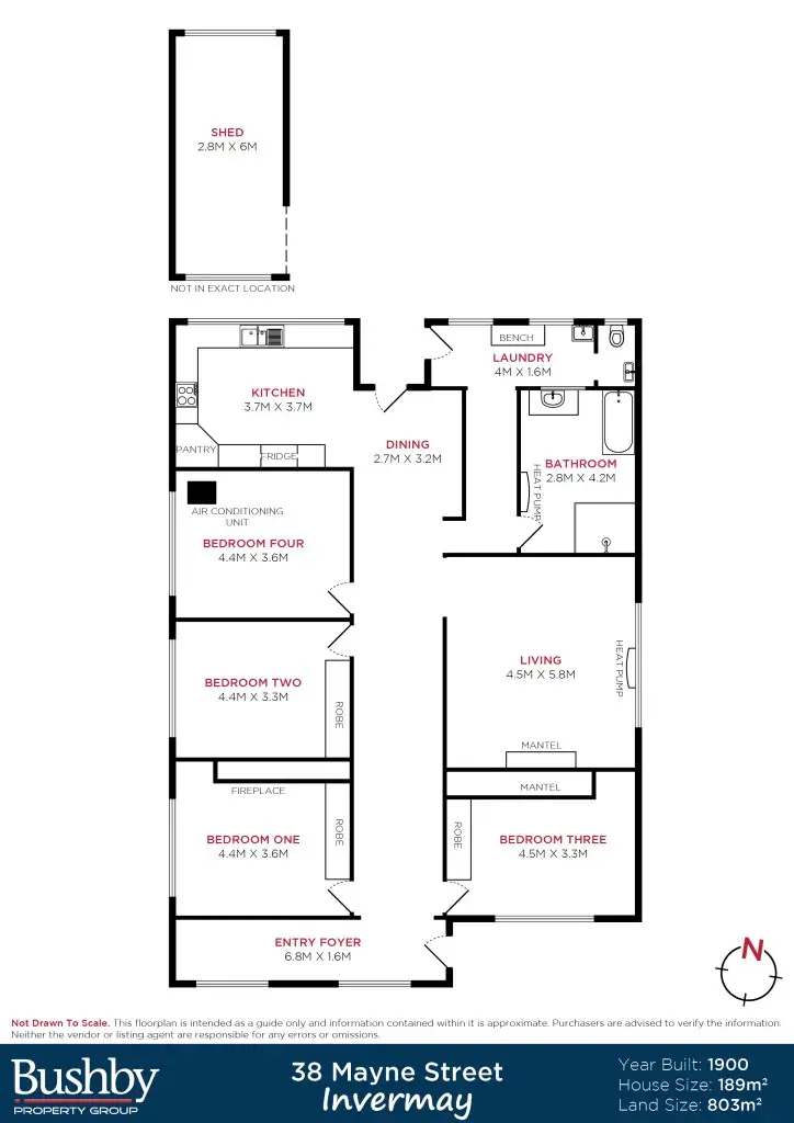 Floorplan of Homely house listing, 38 Mayne Street, Invermay TAS 7248