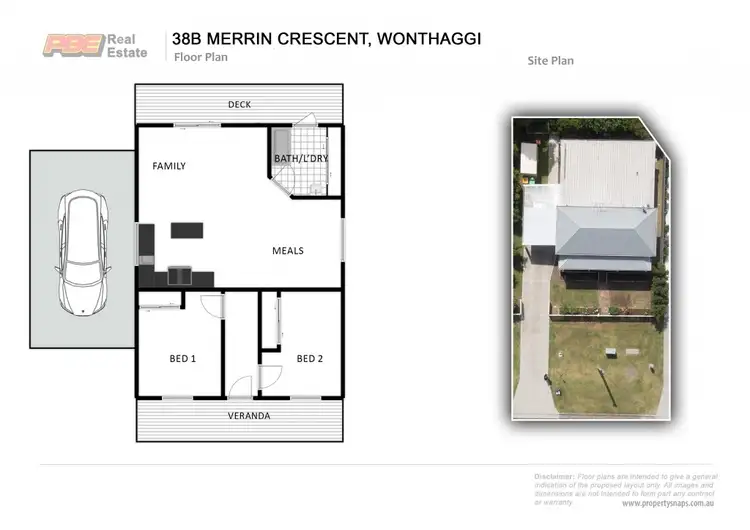 Floorplan of Homely house listing, 38b Merrin Crescent, Wonthaggi VIC 3995