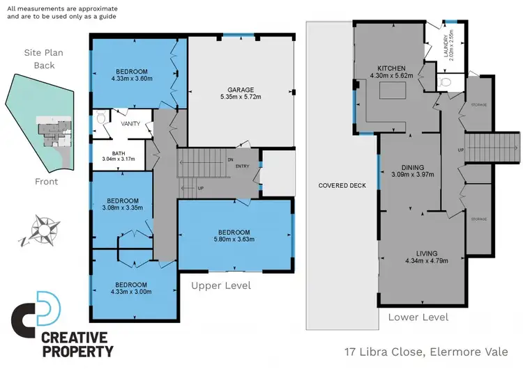 Floorplan of Homely house listing, 17 Libra Close, Elermore Vale NSW 2287