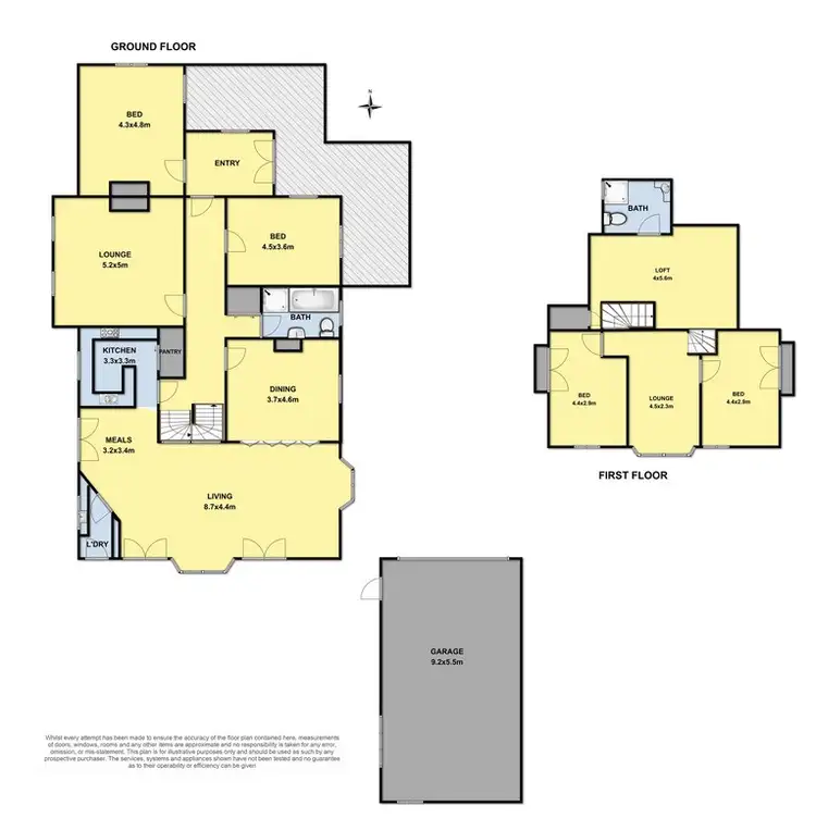 Floorplan of Homely house listing, 8 Calvert Street, Colac VIC 3250