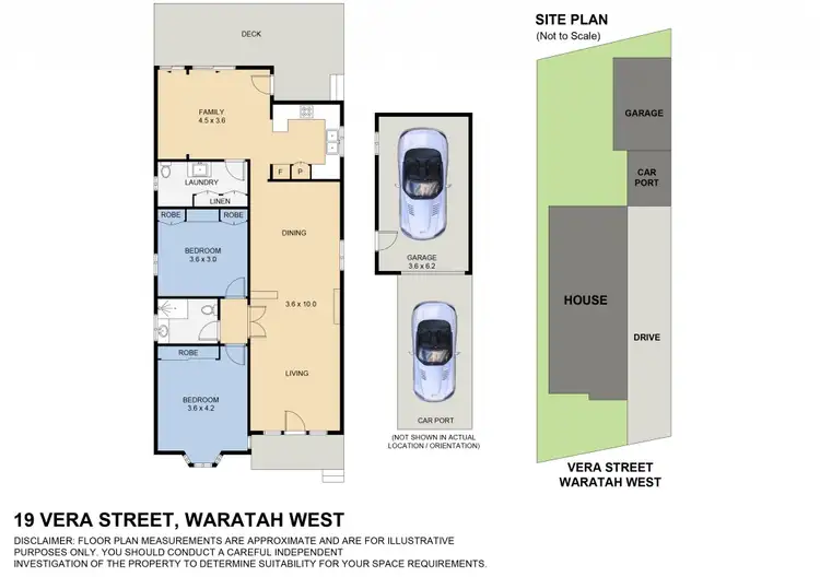 Floorplan of Homely house listing, 19 Vera Street, Waratah West NSW 2298