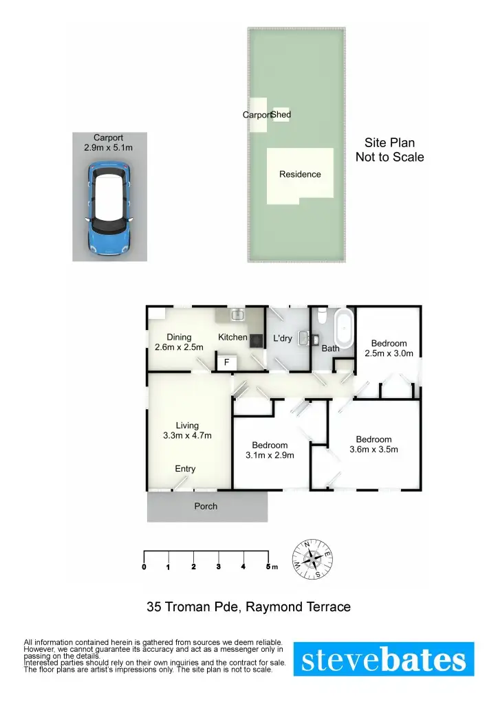 Floorplan of Homely house listing, 35 Troman Parade, Raymond Terrace NSW 2324