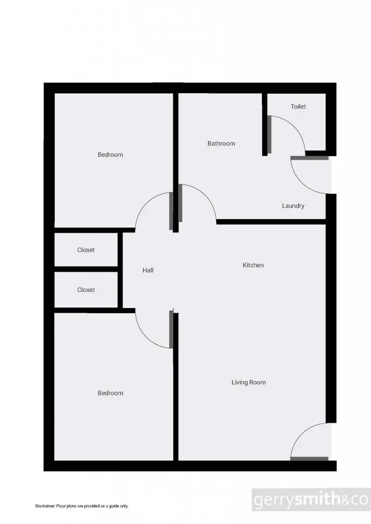 Floorplan of Homely unit listing, 2/5 Wilson Street, Horsham VIC 3400