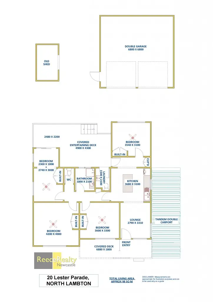Floorplan of Homely house listing, 20 Lester Parade, North Lambton NSW 2299