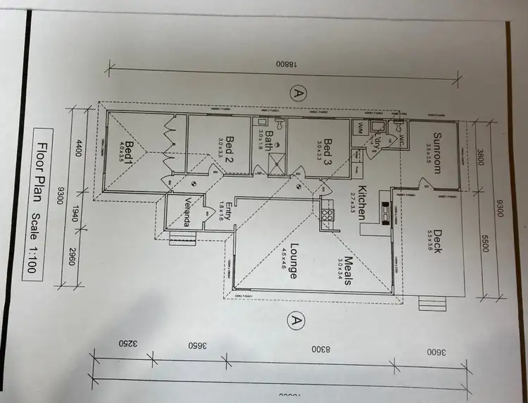 Floorplan of Homely house listing, 213 JUPITER BOULEVARD, Venus Bay VIC 3956