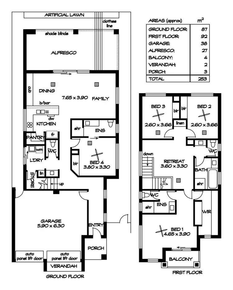 Floorplan of Homely house listing, 2/1 Claire Street, Woodville West SA 5011