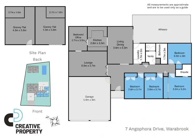 Floorplan of Homely house listing, 7 Angophora Drive, Warabrook NSW 2304