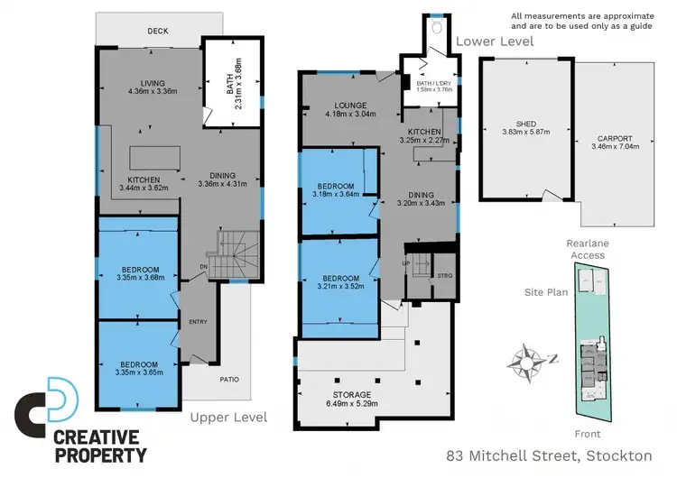 Floorplan of Homely house listing, 83 Mitchell Street, Stockton NSW 2295