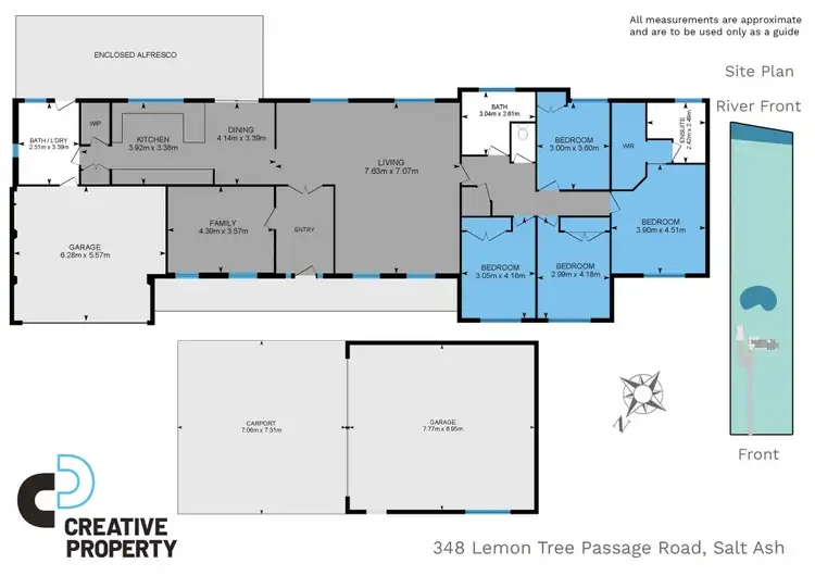 Floorplan of Homely house listing, 348 Lemon Tree Passage Road, Salt Ash NSW 2318