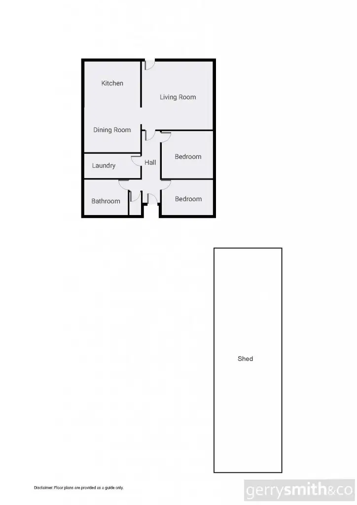 Floorplan of Homely house listing, 6 Remlaw Road, Horsham VIC 3400