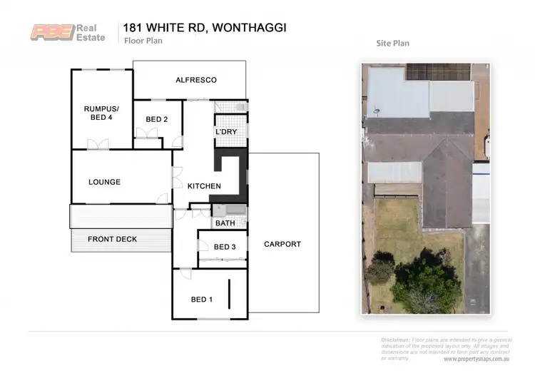 Floorplan of Homely house listing, 181 White Road, Wonthaggi VIC 3995