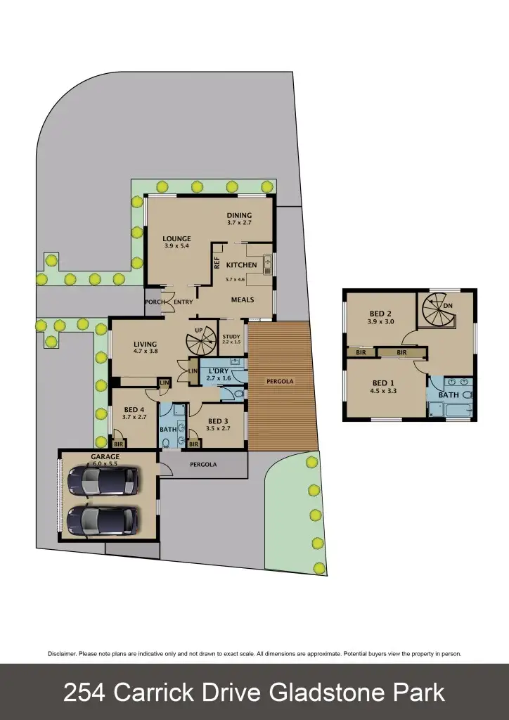 Floorplan of Homely house listing, 254 Carrick Drive, Gladstone Park VIC 3043