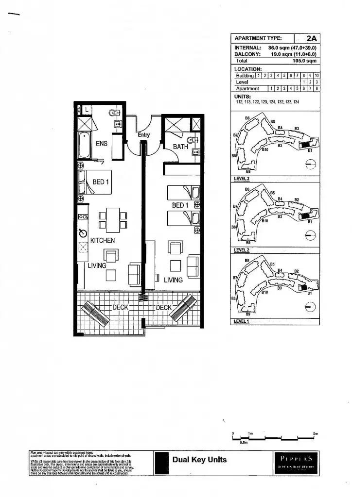 Floorplan of Homely apartment listing, 1131 & 113/123 Sooning Street Nelly Bay, Magnetic Island QLD 4819