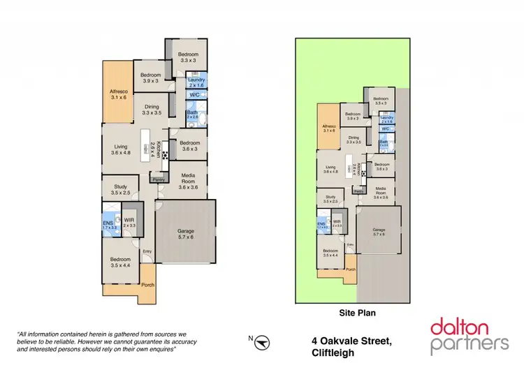 Floorplan of Homely house listing, 4 Oakvale Street, Cliftleigh NSW 2321