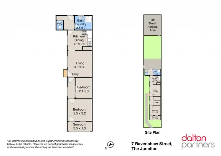 Floorplan of Homely house listing, 7 Ravenshaw Street, The Junction NSW 2291