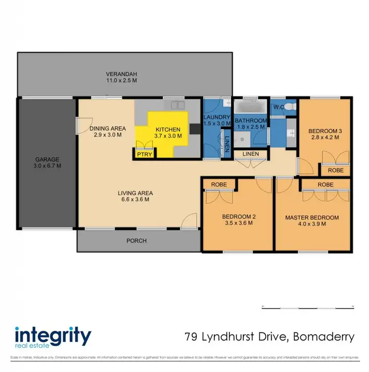 Floorplan of Homely house listing, 79 Lyndhurst Drive, Bomaderry NSW 2541