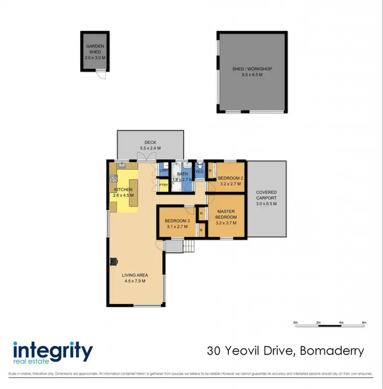 Floorplan of Homely house listing, 30 Yeovil Drive, Bomaderry NSW 2541