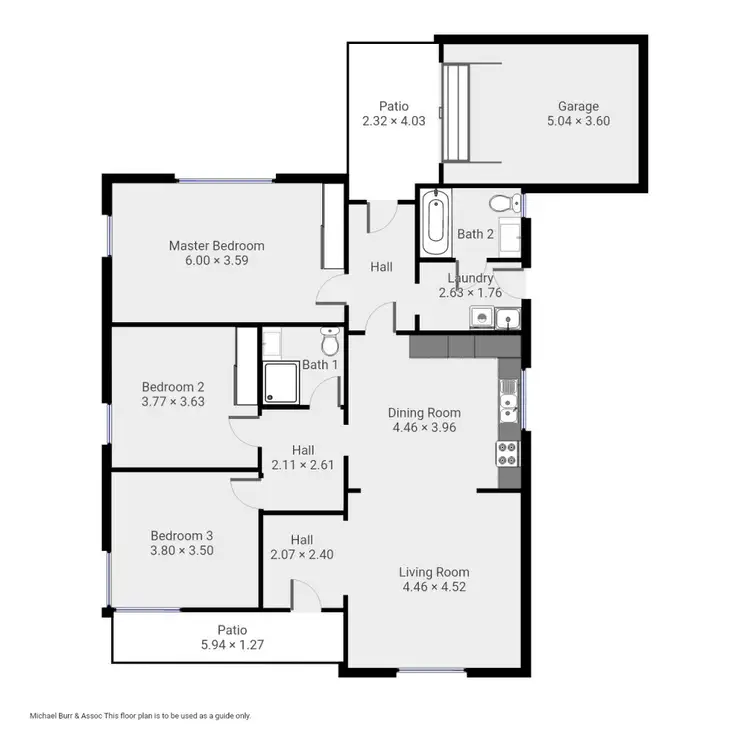 Floorplan of Homely house listing, 19 Gilbert Street, Latrobe TAS 7307