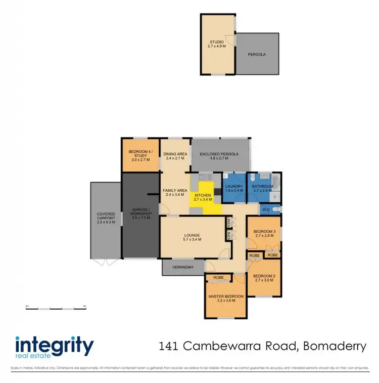 Floorplan of Homely house listing, 141 Cambewarra Road, Bomaderry NSW 2541