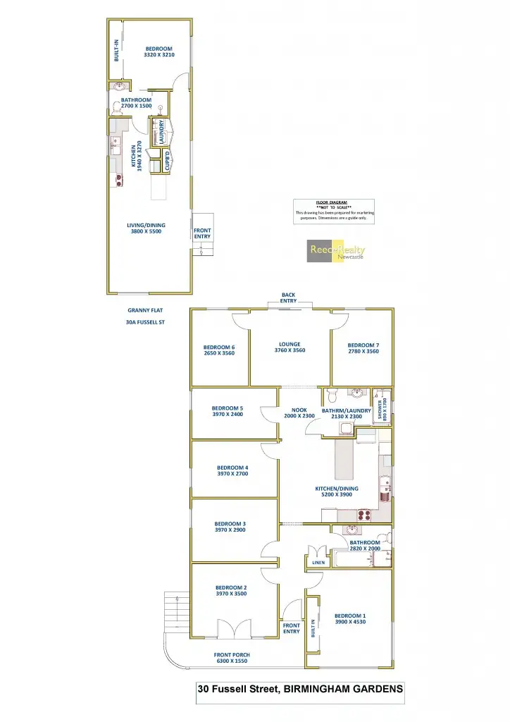 Floorplan of Homely house listing, 30 Fussell Street, Birmingham Gardens NSW 2287