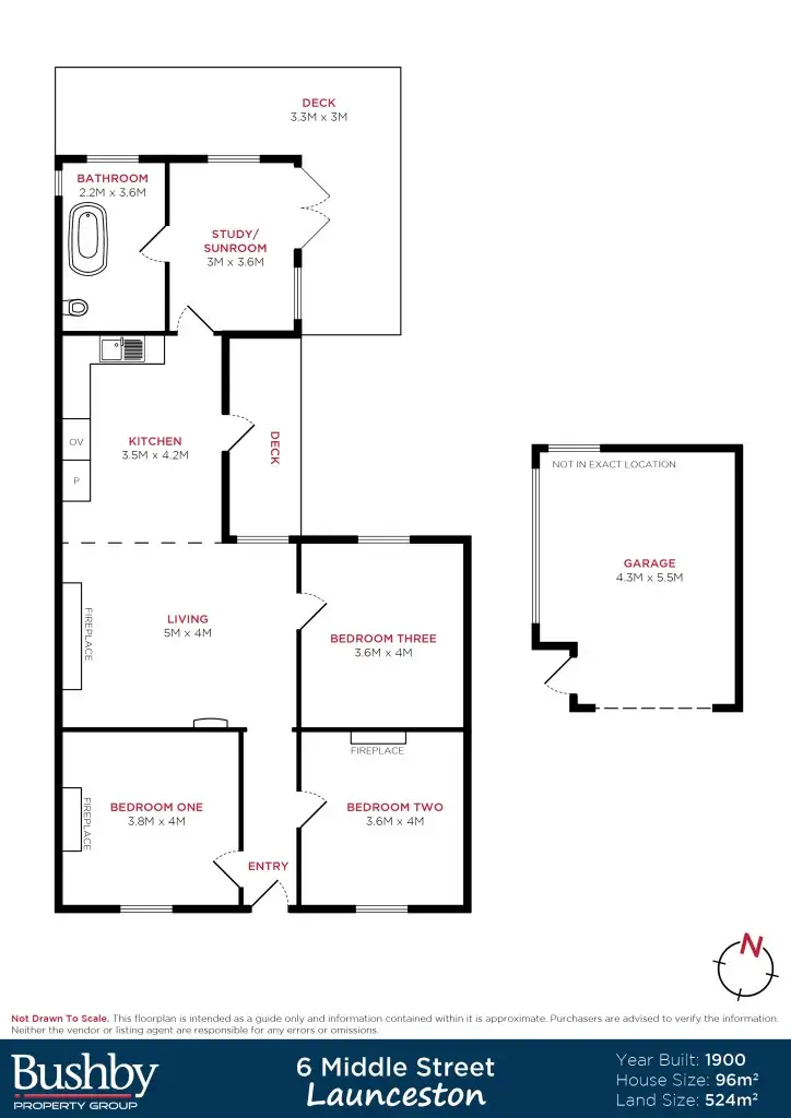 Floorplan of Homely house listing, 6 Middle Street, Launceston TAS 7250