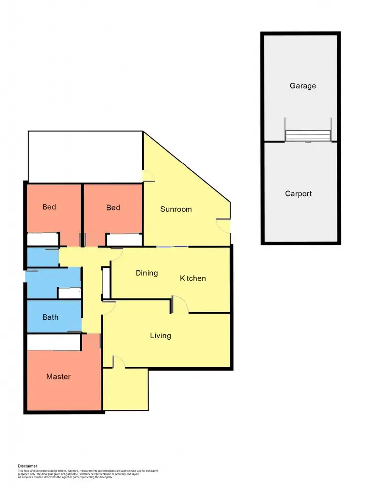 Floorplan of Homely house listing, 1 Acacia Ave, Raymond Terrace NSW 2324
