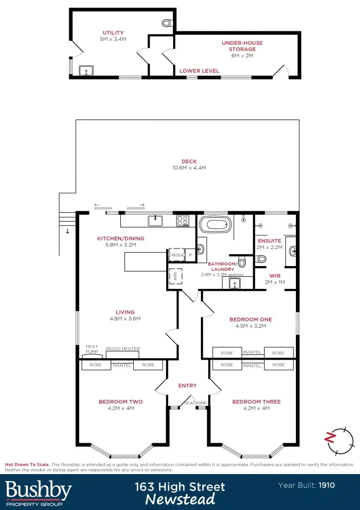 Floorplan of Homely house listing, 2/21 High Street, Newstead TAS 7250