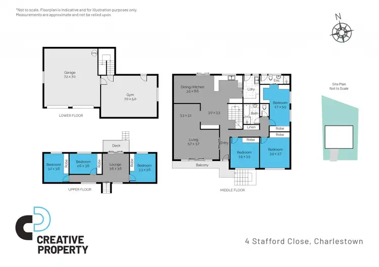 Floorplan of Homely house listing, 4 Stafford Close, Charlestown NSW 2290