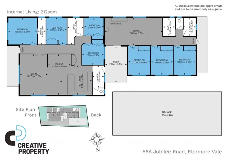 Floorplan of Homely house listing, 56A Jubilee Road, Elermore Vale NSW 2287