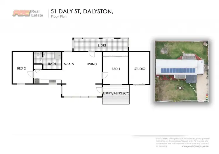 Floorplan of Homely house listing, 51 Daly Street, Dalyston VIC 3992
