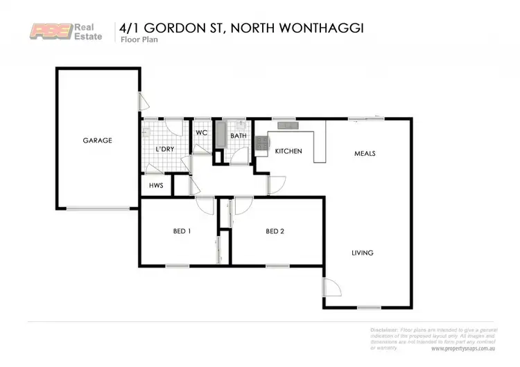 Floorplan of Homely house listing, 4/1 Gordon Street, Wonthaggi VIC 3995