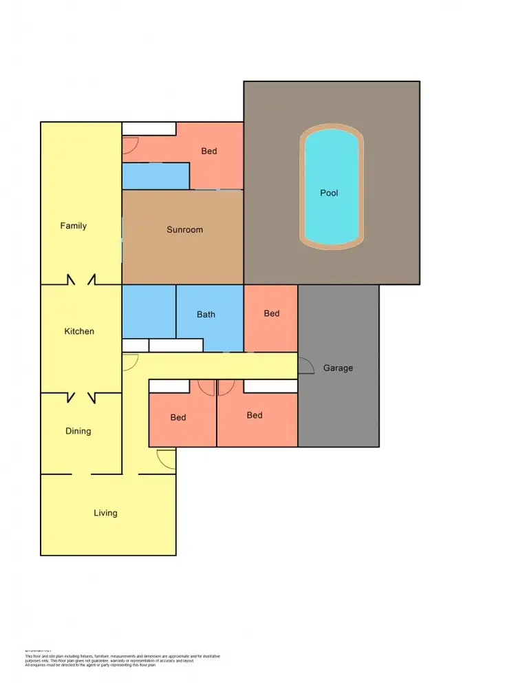 Floorplan of Homely house listing, 101 Benjamin Lee Drive, Raymond Terrace NSW 2324