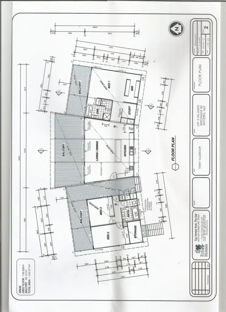 Floorplan of Homely house listing, 2665 Beechmont Rd, Witheren QLD 4275