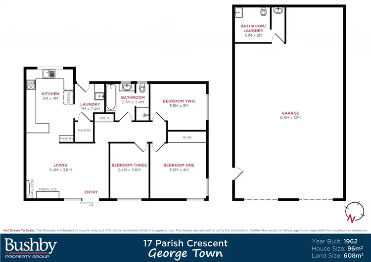 Floorplan of Homely house listing, 17 Parish Crescent, George Town TAS 7253