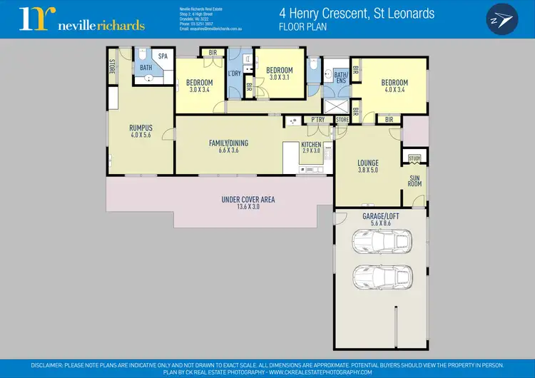 Floorplan of Homely house listing, 4 Henry Crescent, St Leonards VIC 3223