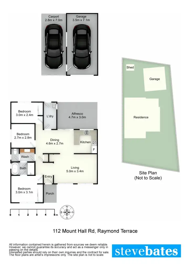 Floorplan of Homely house listing, 112 Mount Hall Road, Raymond Terrace NSW 2324