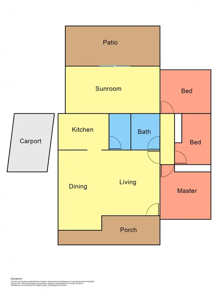 Floorplan of Homely house listing, 8 Scott Close, Raymond Terrace NSW 2324