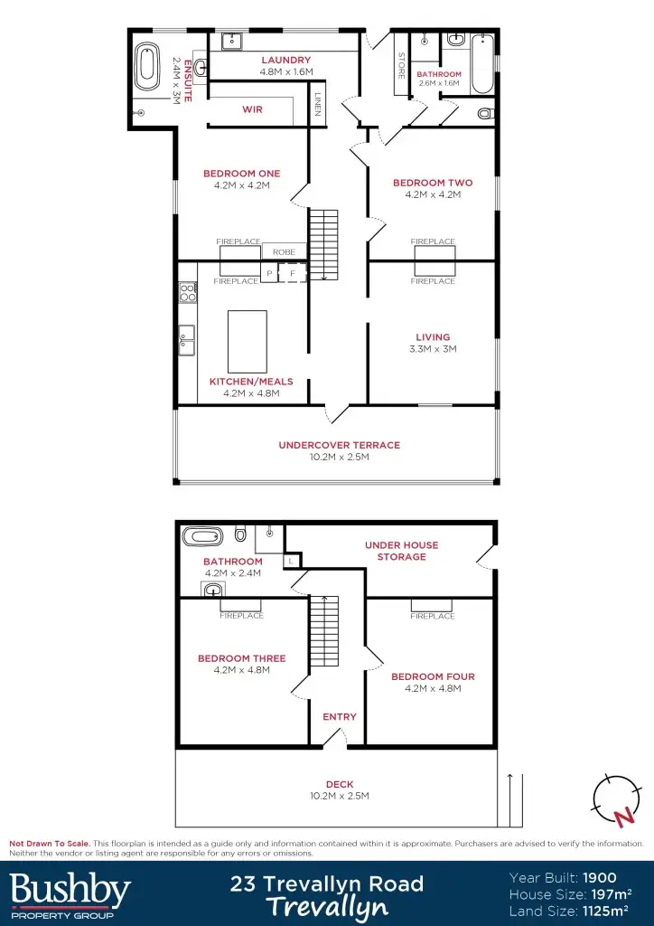 Floorplan of Homely house listing, 23 Trevallyn Road, Trevallyn TAS 7250