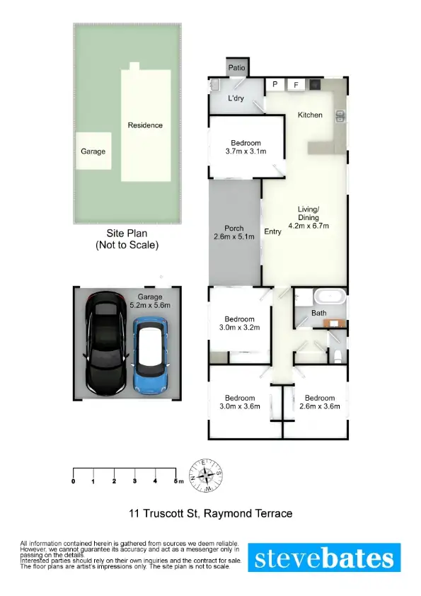 Floorplan of Homely house listing, 11 Truscott Street, Raymond Terrace NSW 2324