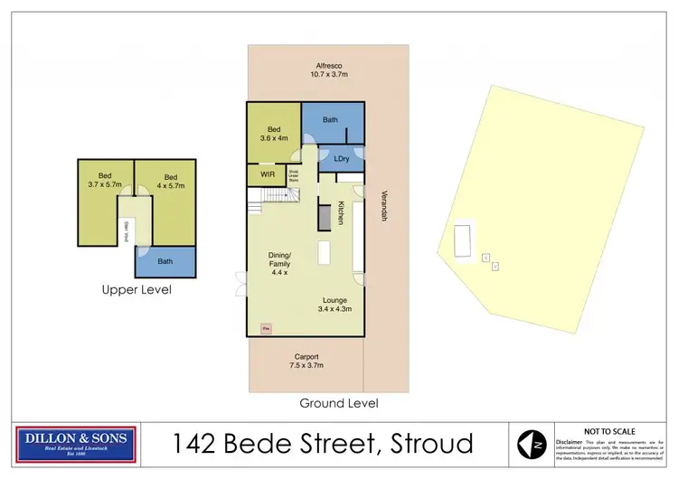 Floorplan of Homely rural property listing, 142 Bede Street, Stroud NSW 2425