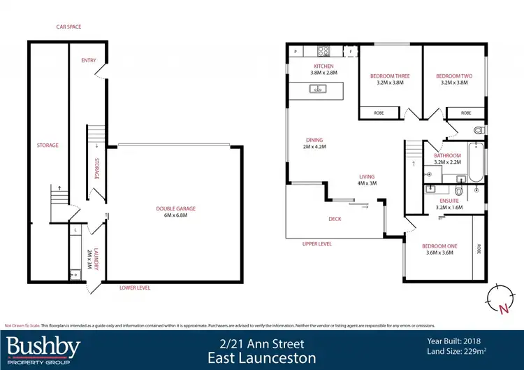 Floorplan of Homely house listing, 2/21 Ann Street, East Launceston TAS 7250