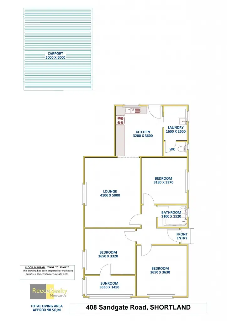 Floorplan of Homely house listing, 408 Sandgate Road, Shortland NSW 2307