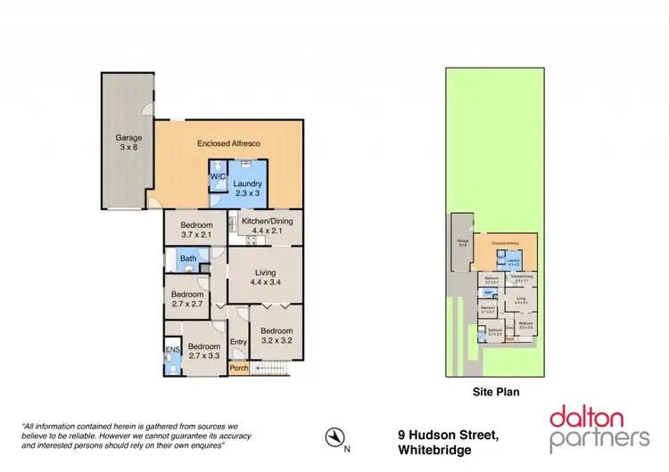 Floorplan of Homely house listing, 9 Hudson Street, Whitebridge NSW 2290