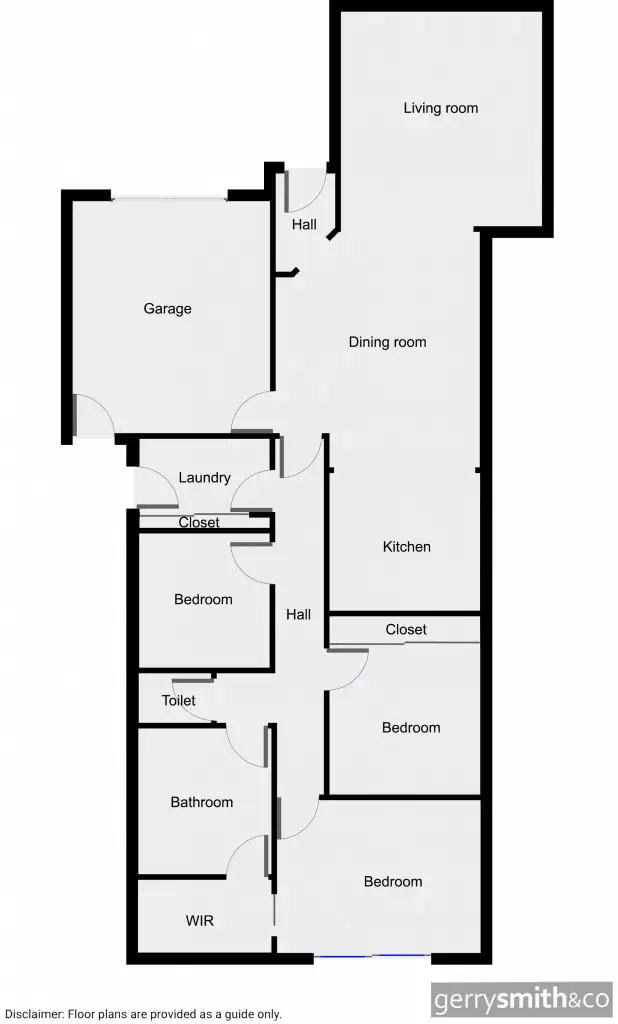 Floorplan of Homely townhouse listing, 2/96 Baillie Street, Horsham VIC 3400