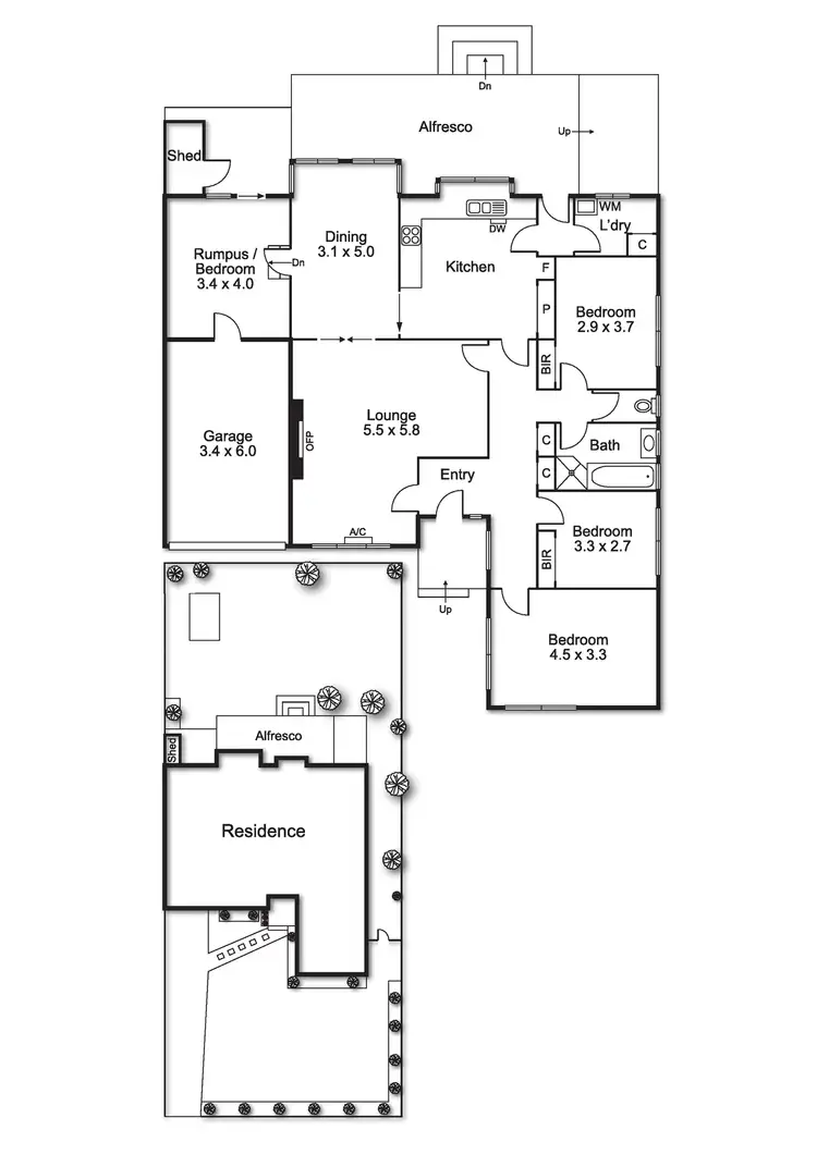 Floorplan of Homely house listing, 77 Chapel Road, Moorabbin VIC 3189