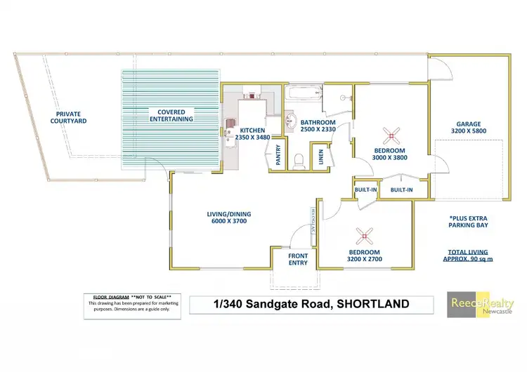 Floorplan of Homely house listing, 1/340 Sandgate Road, Shortland NSW 2307