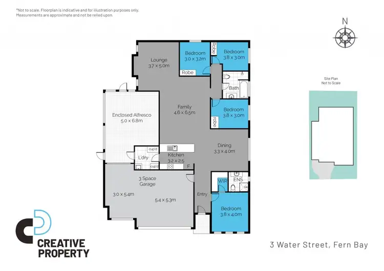 Floorplan of Homely house listing, 3 Water Street, Fern Bay NSW 2295