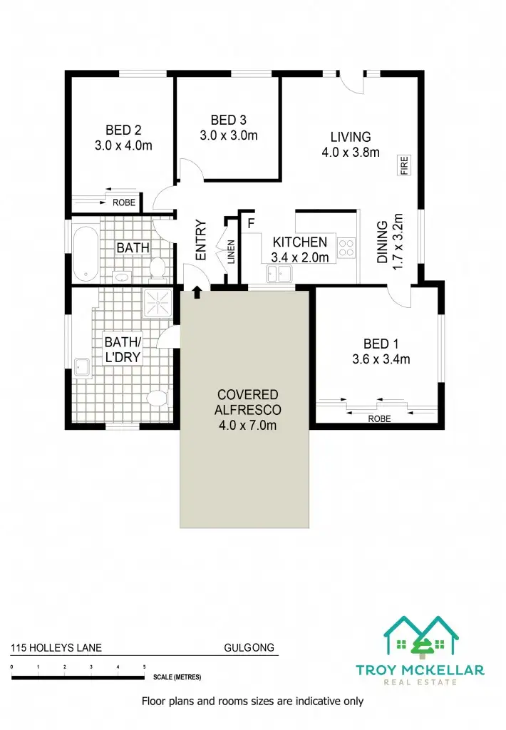Floorplan of Homely rural property listing, 115 Holleys Lane, Gulgong NSW 2852