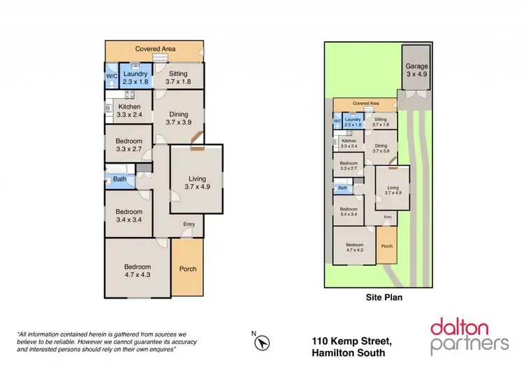 Floorplan of Homely house listing, 110 Kemp Street, Hamilton South NSW 2303